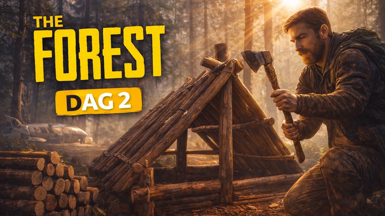 🔴 The Forest LIVE [Dag 2]