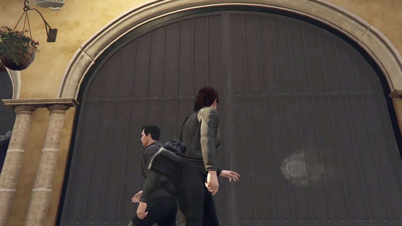 Grand Theft Auto V with homies :3