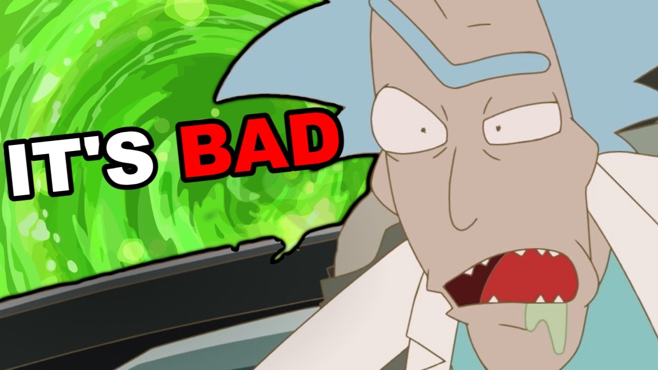Rick and Morty got an ANIME (it's bad)