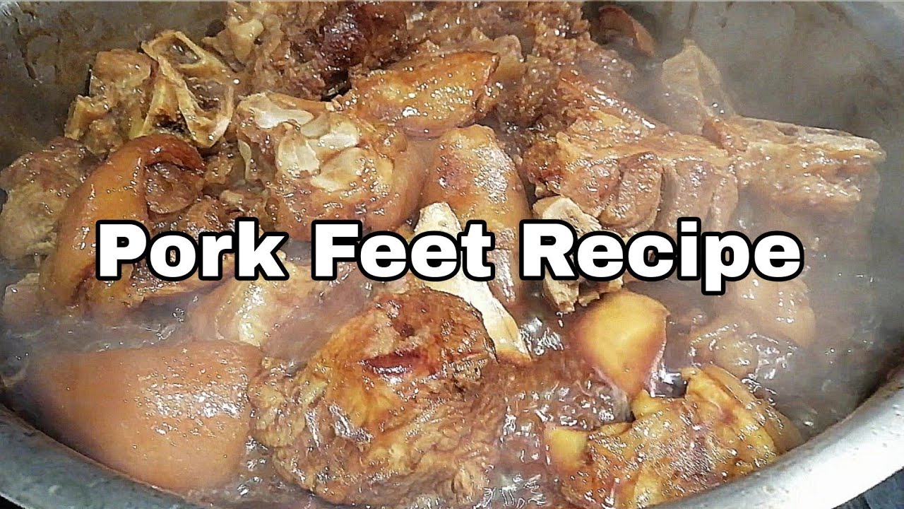 Pork Feet Chinese Recipe (Hongkong Style)