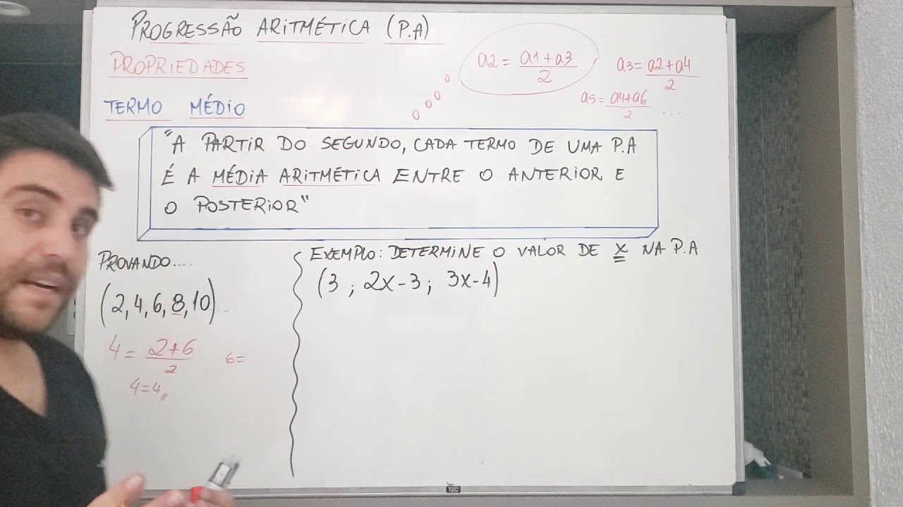 Termo médio de uma P.A (parte 7)