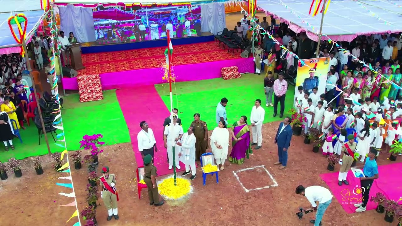 KIET Republic Day Celebrations 2024 | Aerial View Glimpse | #AIKIET