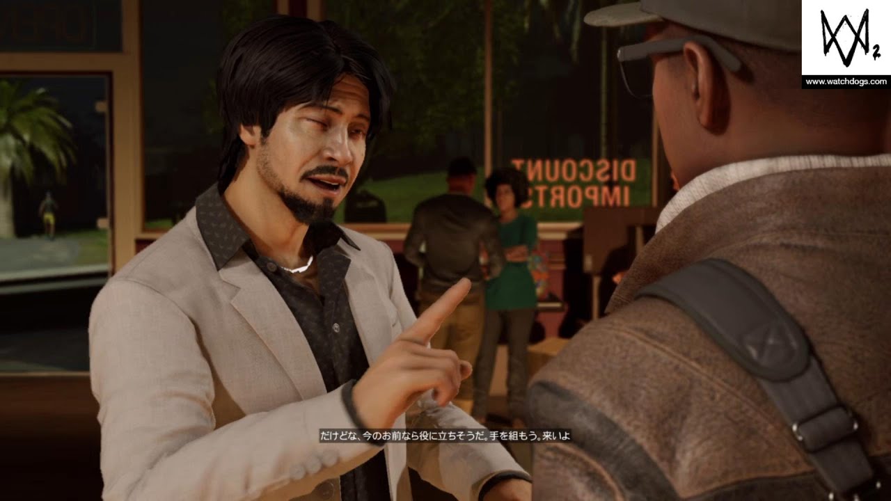 Watch Dogs2　ジョルディ・チン全セリフまとめ