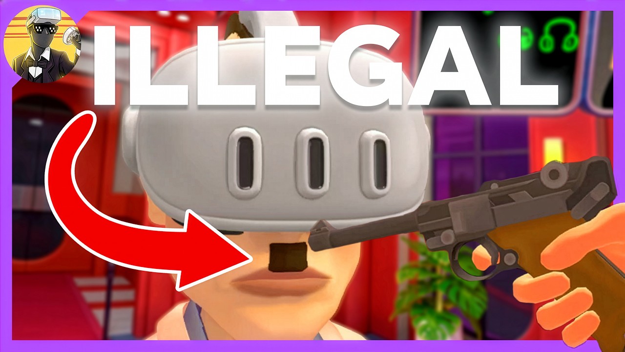 Shaving ILLEGAL Mustaches By FORCE in This VR Game! | I am Security VR