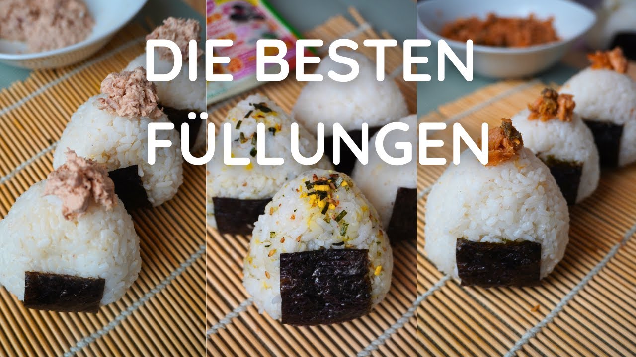 Onigiri EINFACH selber machen (japanische Reisbällchen)