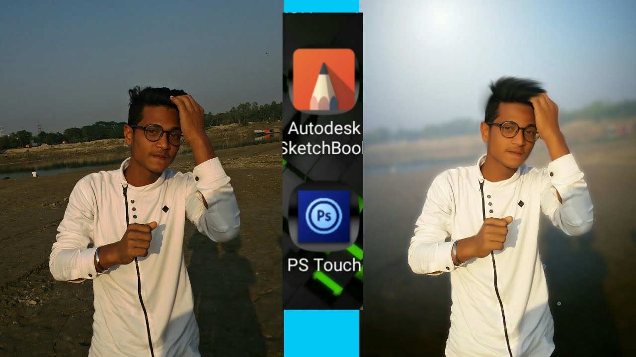Photoshop touch mobile tutorial | Amazing Photo Retouch | New 2018