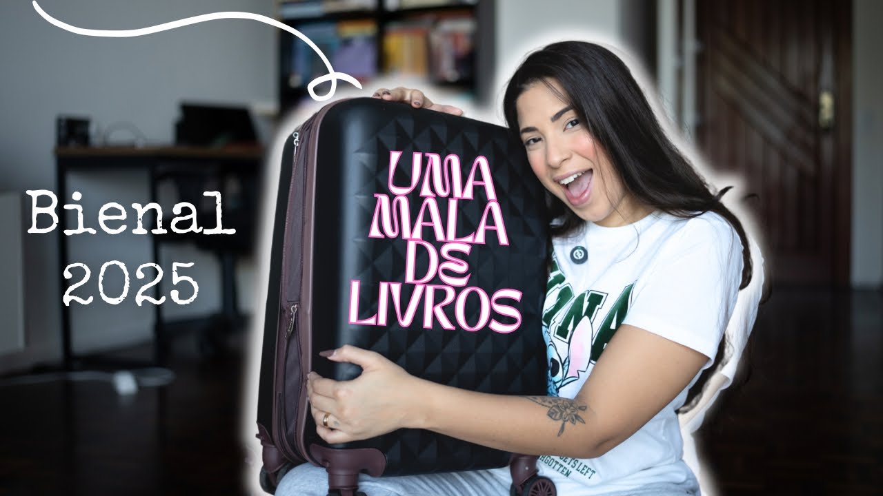TUDO o que eu COMPREI e GANHEI na BIENAL 2025! 🛍️ Livros, brindes e surpresas literárias!