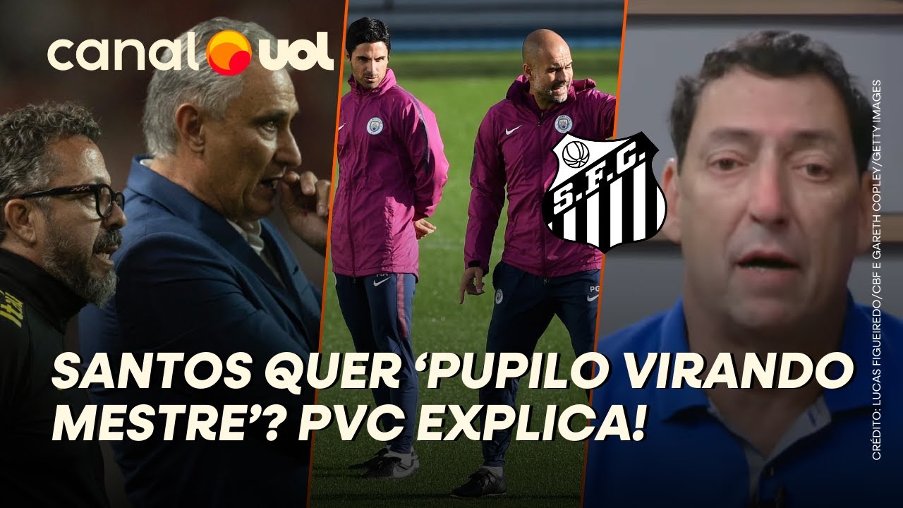 EXEMPLOS DE ANCELOTTI E MOURINHO? POR QUE SANTOS ESCOLHEU CLÉBER XAVIER COMO TÉCNICO? PVC EXPLICA