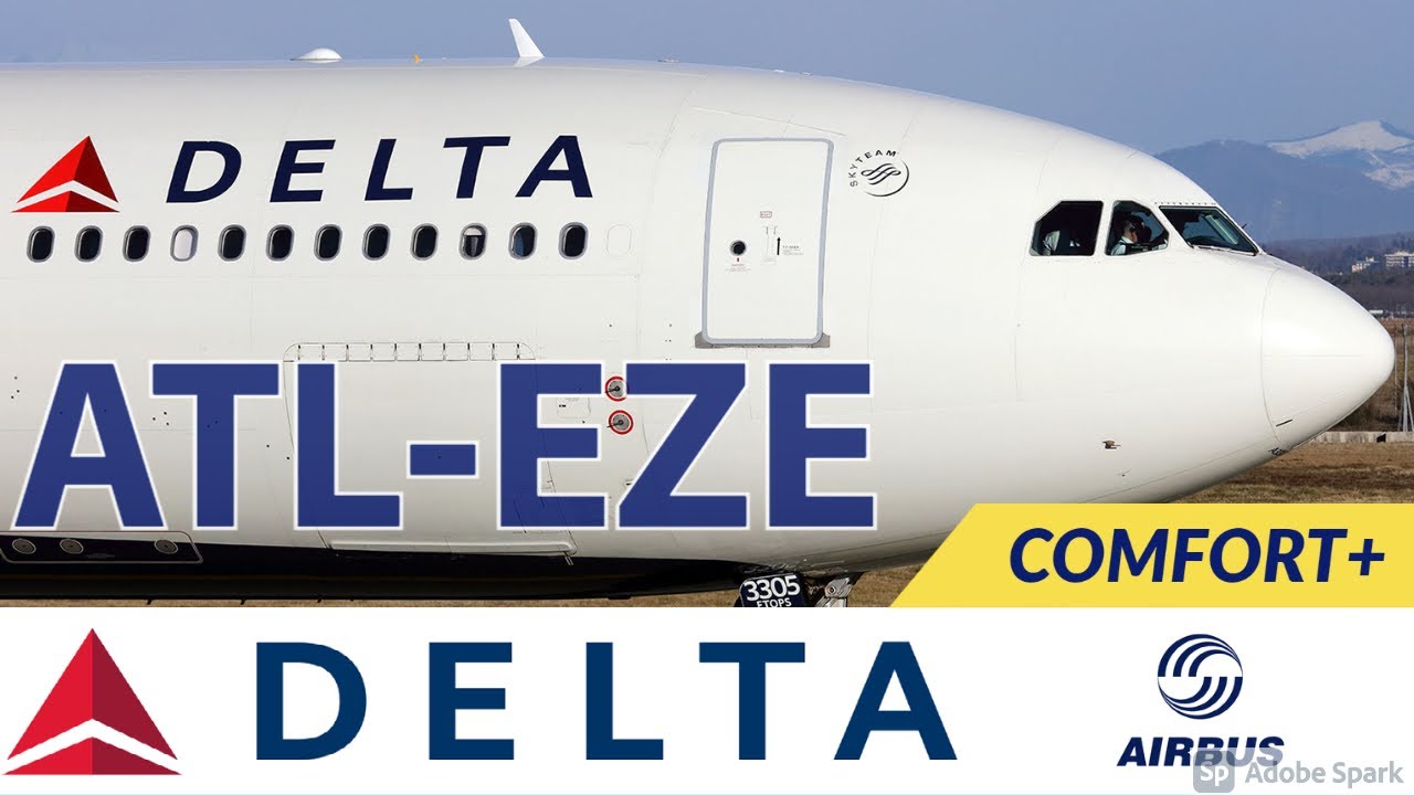 FLIGHT REPORT | Atlanta to Buenos Aires | Delta Air Lines COMFORT+ Airbus A330-300 | FlyWithMe!