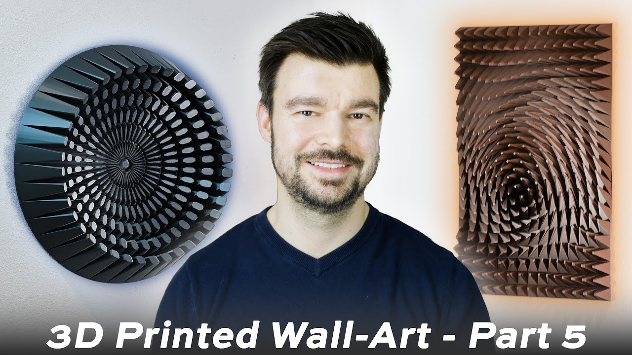 3D Printed Wall-Art - Part 5 - Exporting 3D files from Blender