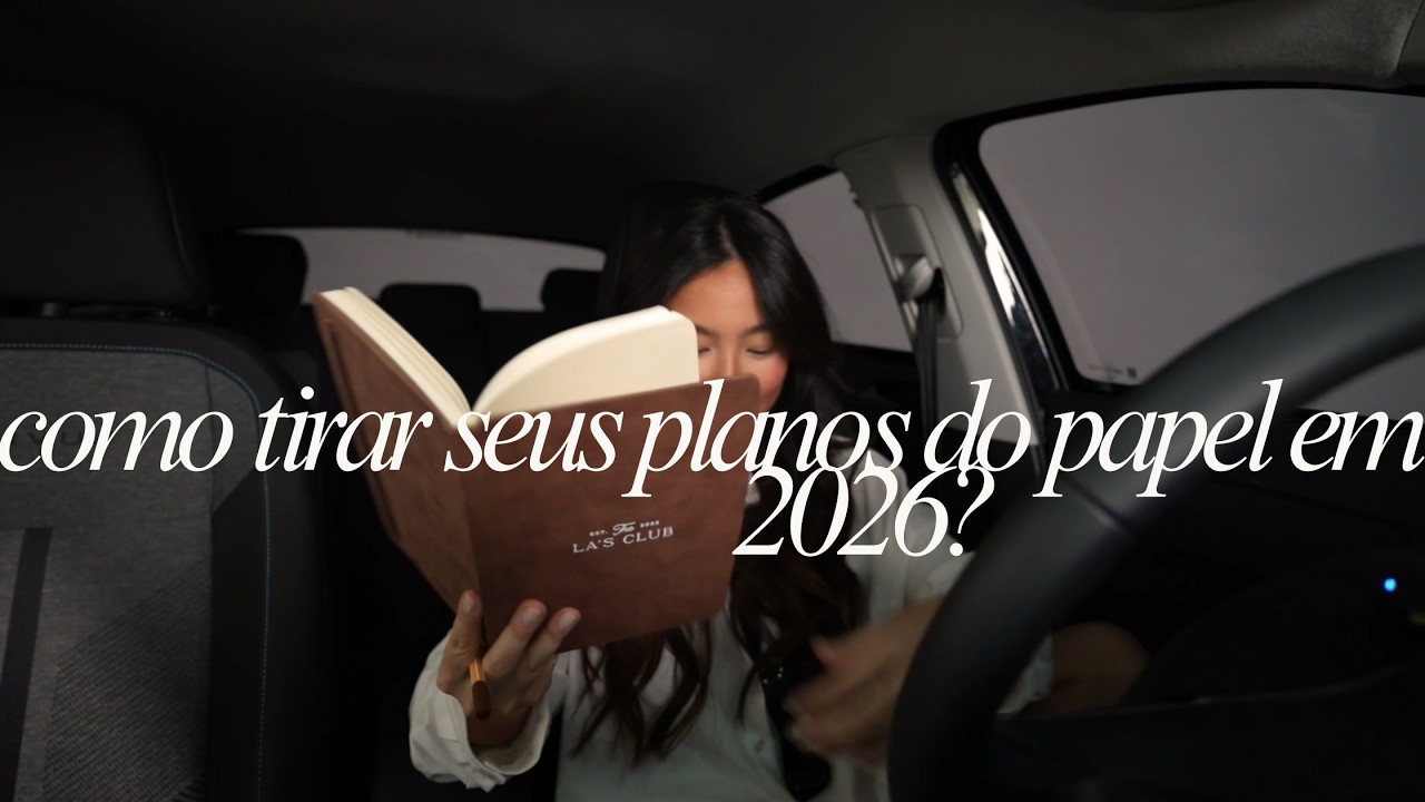como tirar seus planos do papel para 2026?
