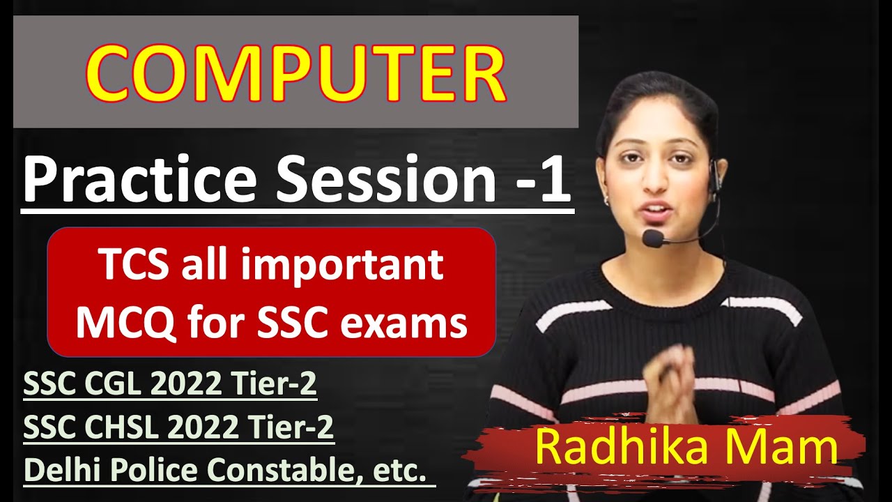 Computer practice Set-1 | TCS best questions PYQ for SSC CGL Tier-2| SSC CHSL Tier-2| Delhi Police