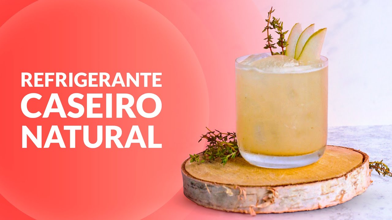 Refrigerante caseiro natural: soda de frutas  | Silvia Corbucci