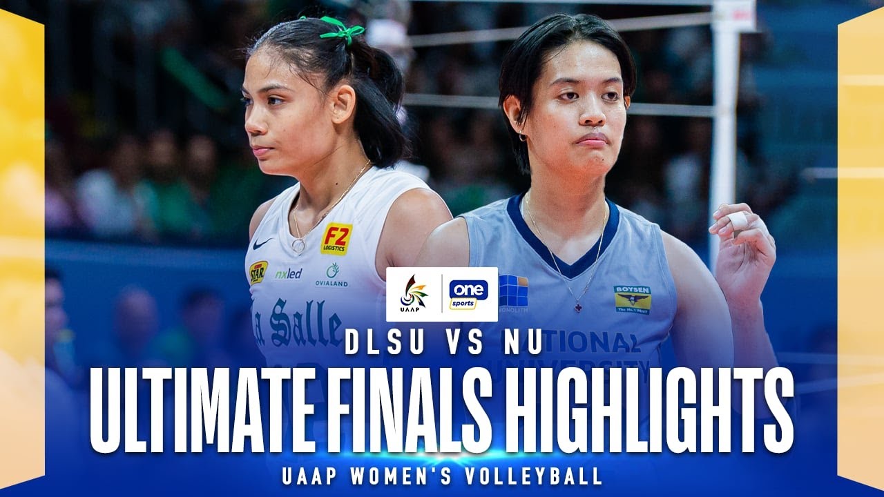 NU vs. DLSU | SEASON 87 FINALS ULTIMATE COMPILATION | UAAP WOMEN'S VOLLEYBALL
