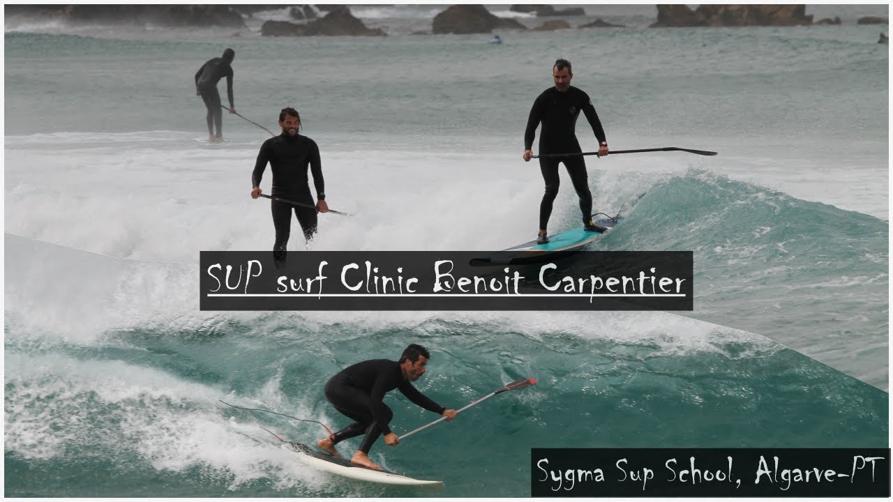 Sup Surf Clinic Sygma X Benoit Carpentier, western algarve, Portugal (March 2022)