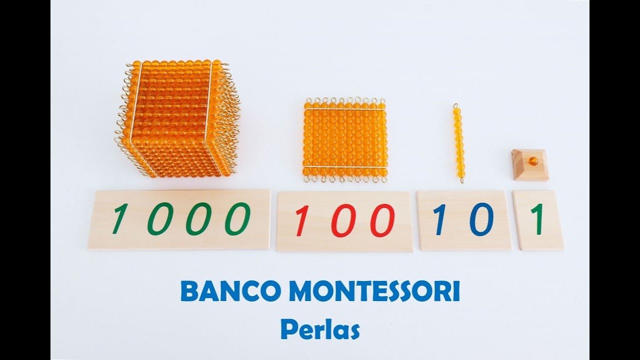 EL BANCO O PERLAS MONTESSORI