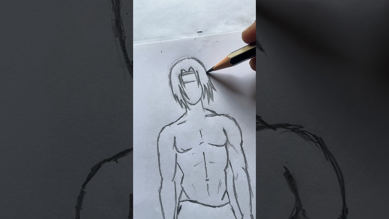Itachi full body drawing 🥵 | naruto drawing || anime drawing || #shorts #anime #drawing #art