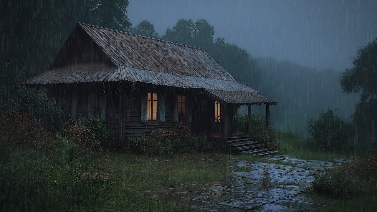 Relaxing Rain Sounds for Night Calm, Emotional Balance, and Stress Relief