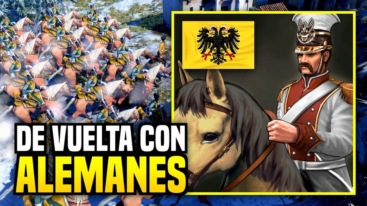 TRYHARDEANDO con ALEMANES en 2024 - Mayorcete en Age of Empires 3