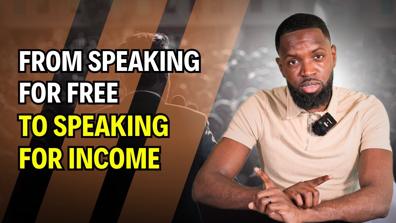 How Much Should You Charge as a Public Speaker? (Go From Free to Paid!)