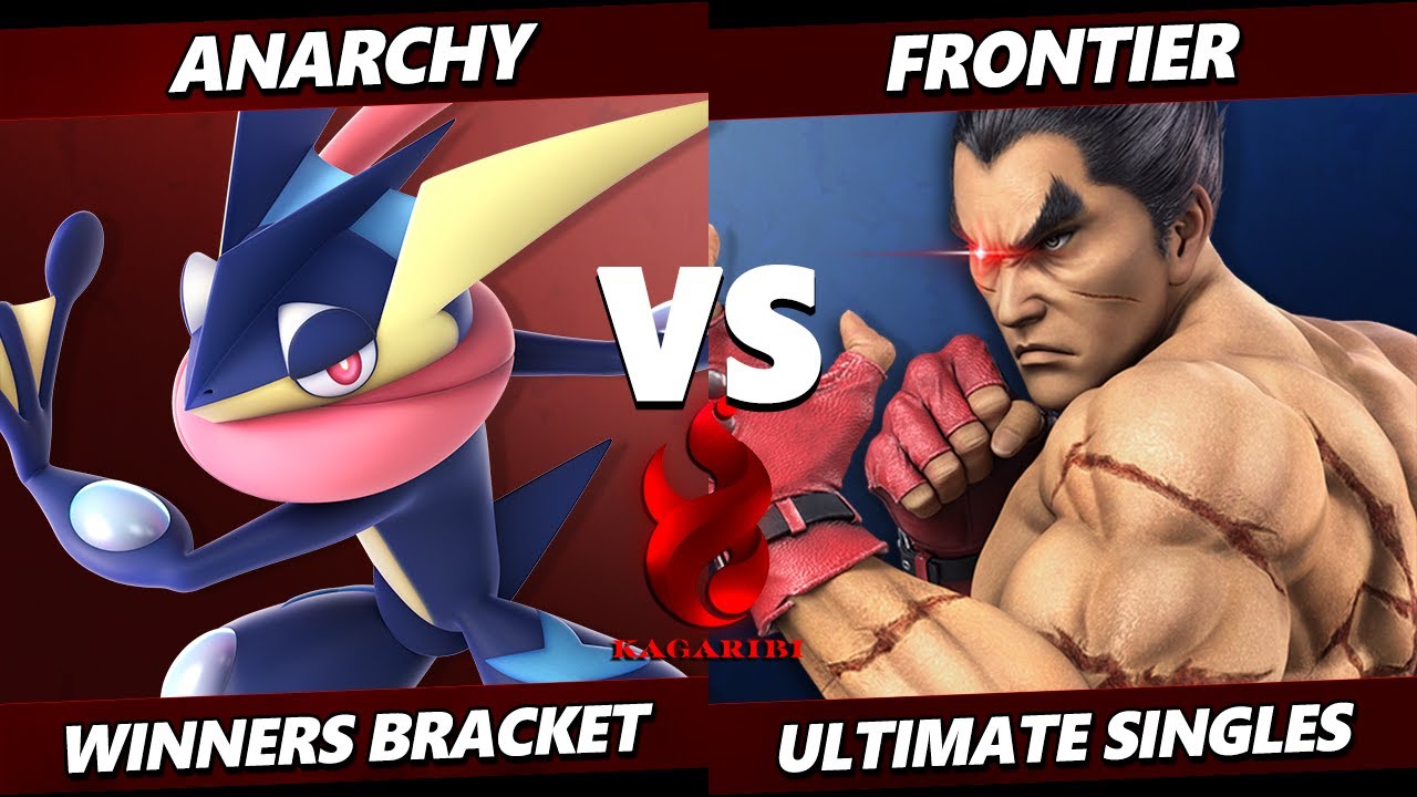 Pre-Kagaribi 13 - Anarchy (Greninja) Vs. frontier (Kazuya) Smash Ultimate - SSBU
