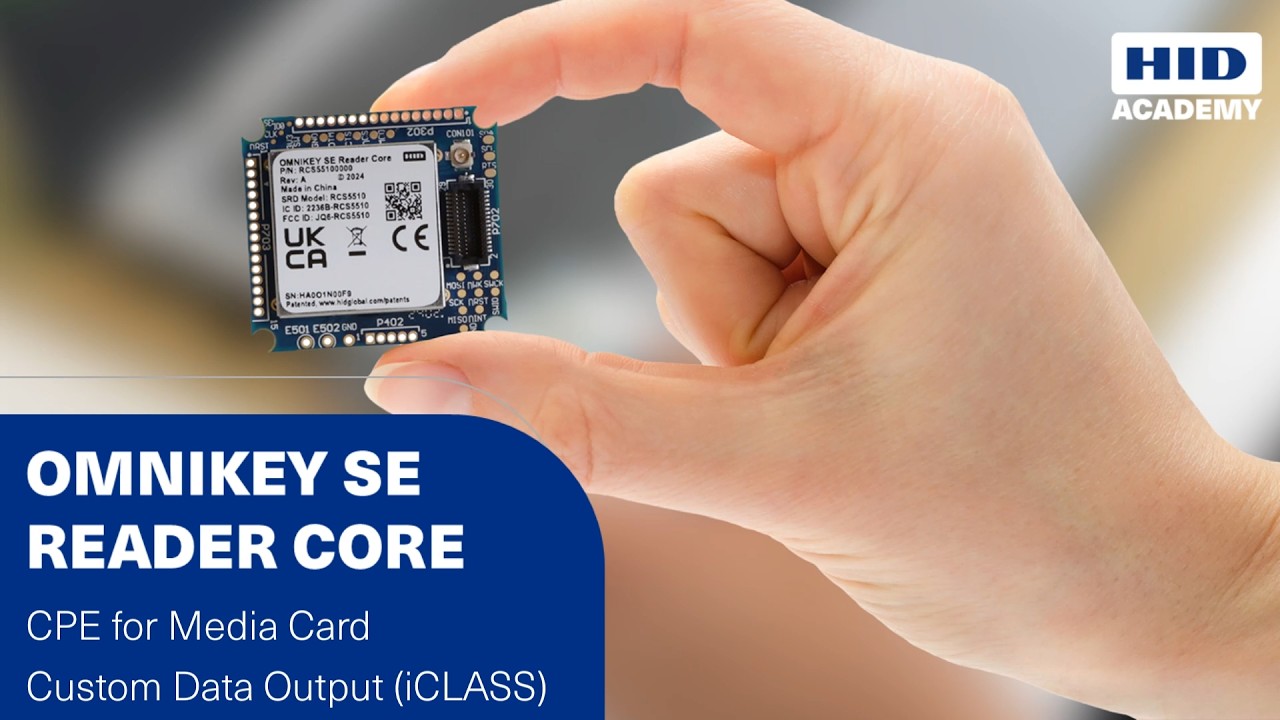 OMNIKEY Reader Core CPE for Media Card - Custom Data Output (iCLASS)