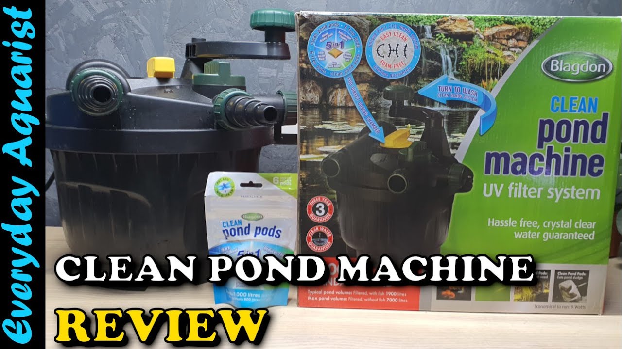 Blagdon Clean Pond Machine Pressurized Canister Pond Filter REVIEW