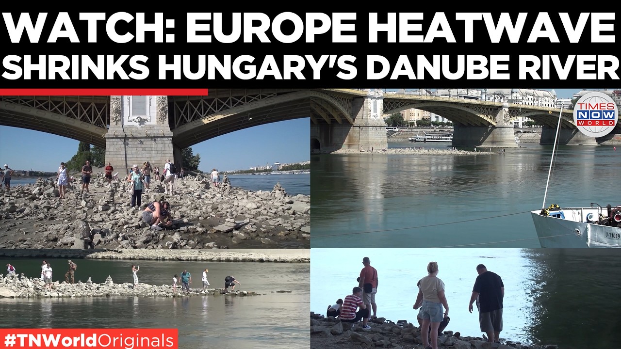EUROPE HEATWAVE: &lsquo;Never Seen This Before&rsquo;, Danube River Hits Record Low in Budapest