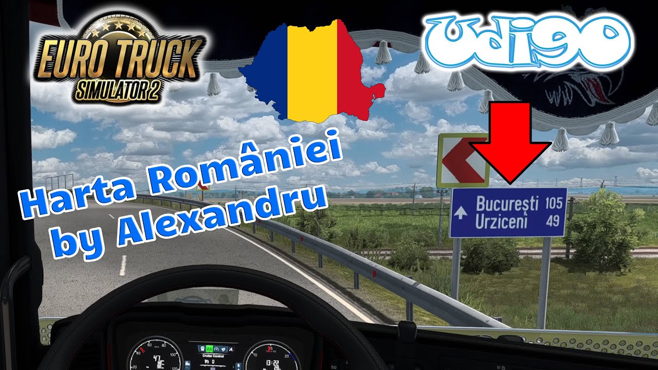 ETS 2 Harta Romaniei by Alexandru - versiune 1.54 - Buzau DN2 E85 | Euro Truck Simulator 2 Gameplay