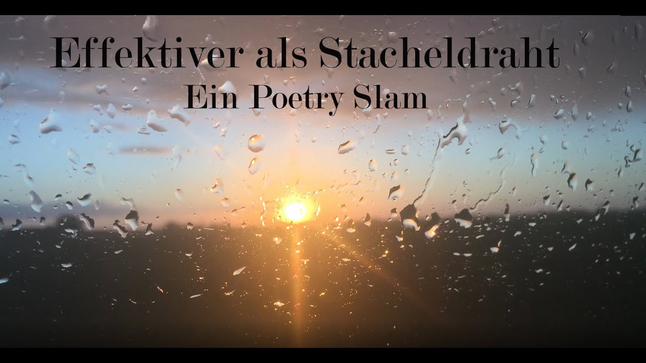 Effektiver als Stacheldraht - Poetry Slam Neurodermitis (2/3)