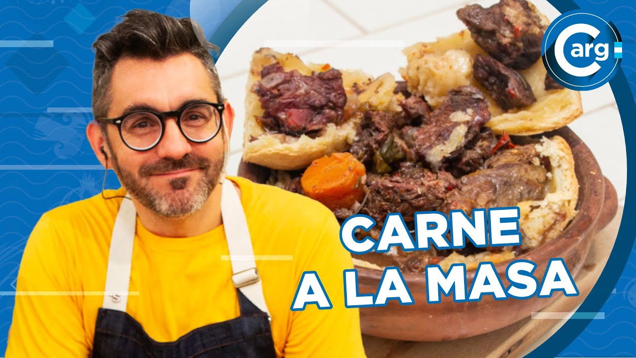 RECETA DE CARNE A LA MASA