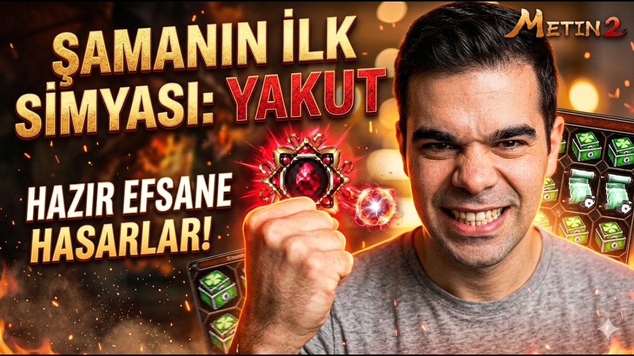 HASAR U&Ccedil;UŞUYOR! İlk Simya İle Şamanı Canavara D&ouml;n&uuml;şt&uuml;rd&uuml;k! HEDEF HIRS U&Ccedil;URUMU Metin2 TR Lucifer #4