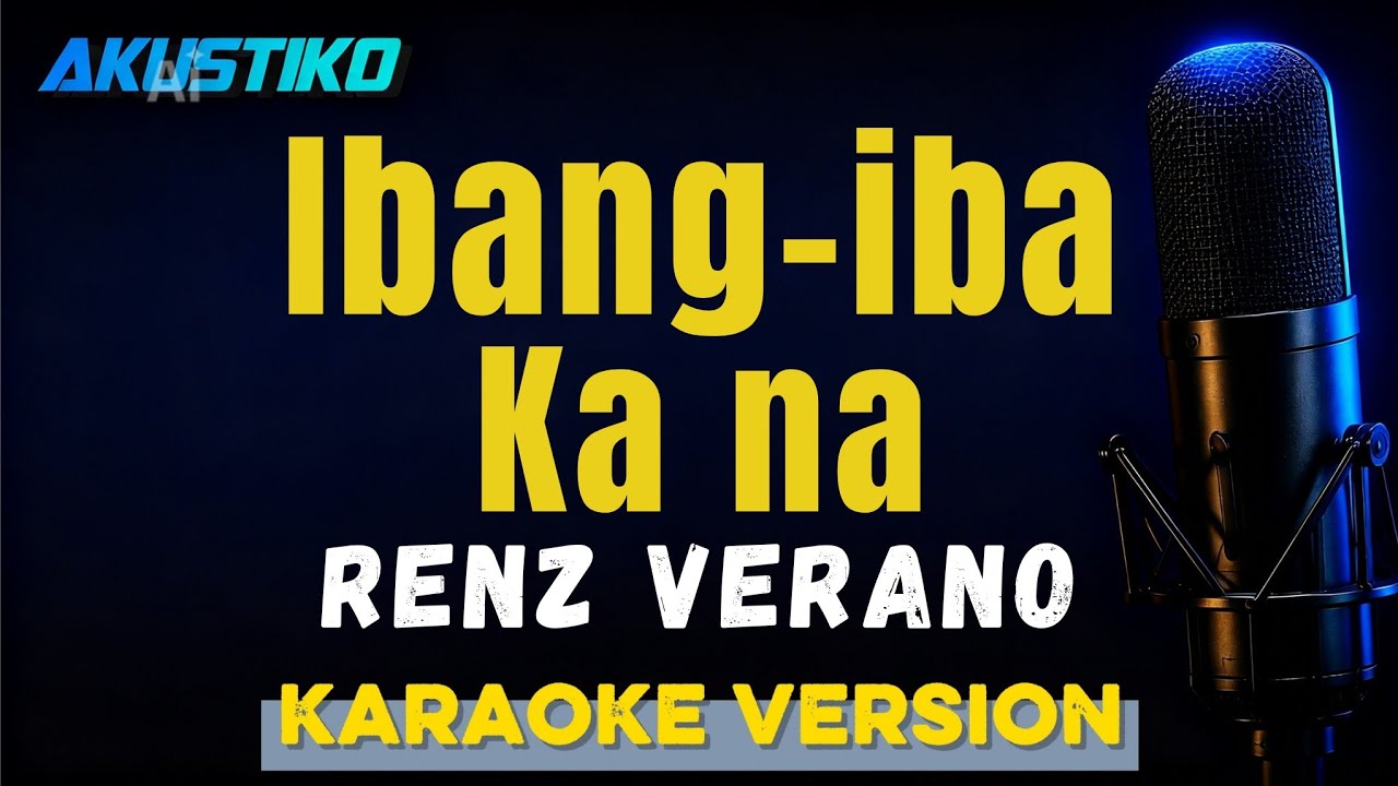 Ibang-ibang ka na | Renz Verano | KARAOKE VERSION | QUALITY AUDIO