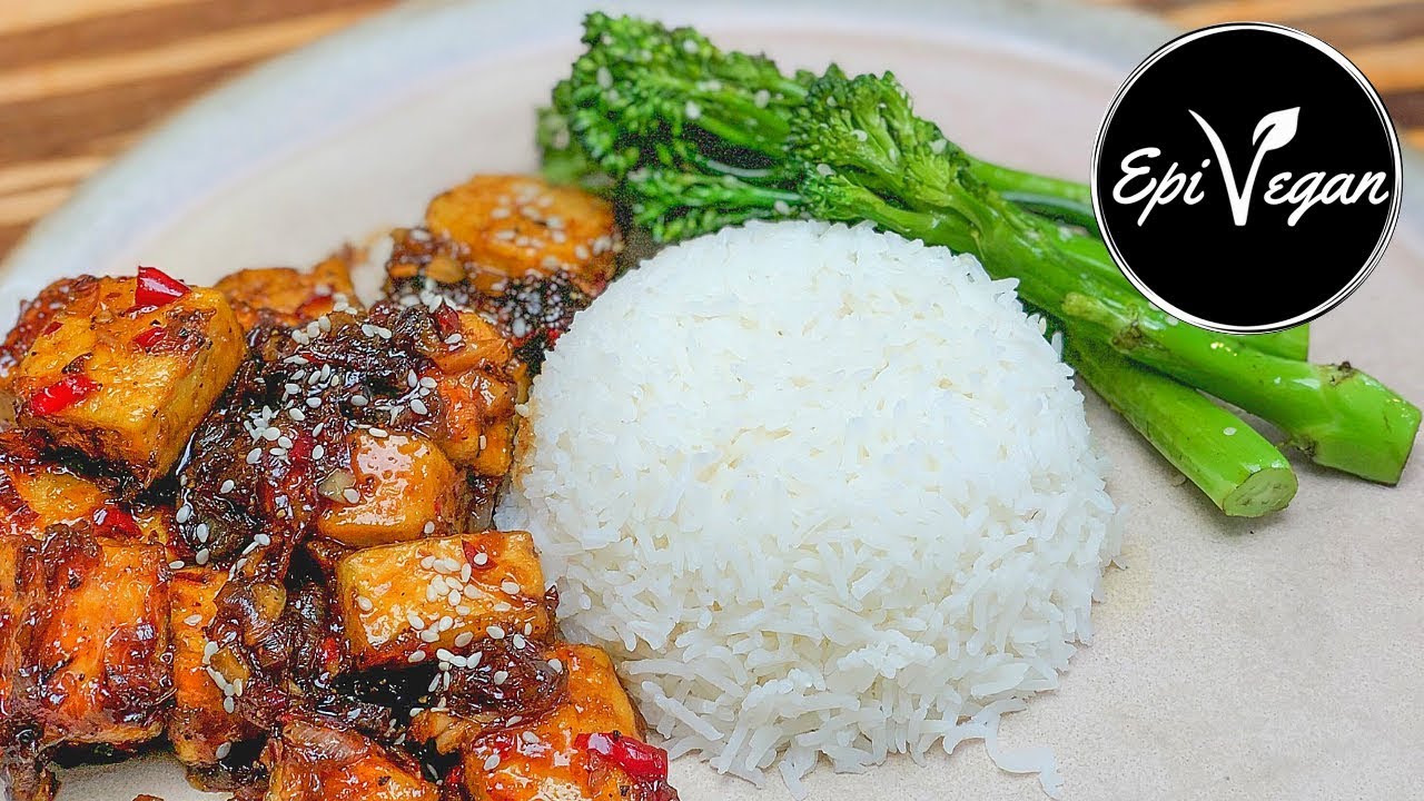Vegan Dinner - Black Pepper Tofu Recipe