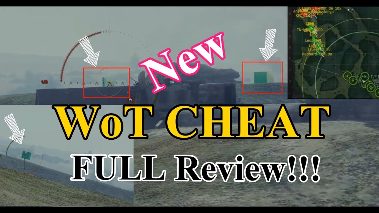 Новый WoT CHEAT ПОЛНЫЙ ОБЗОР!!! (см. описание)