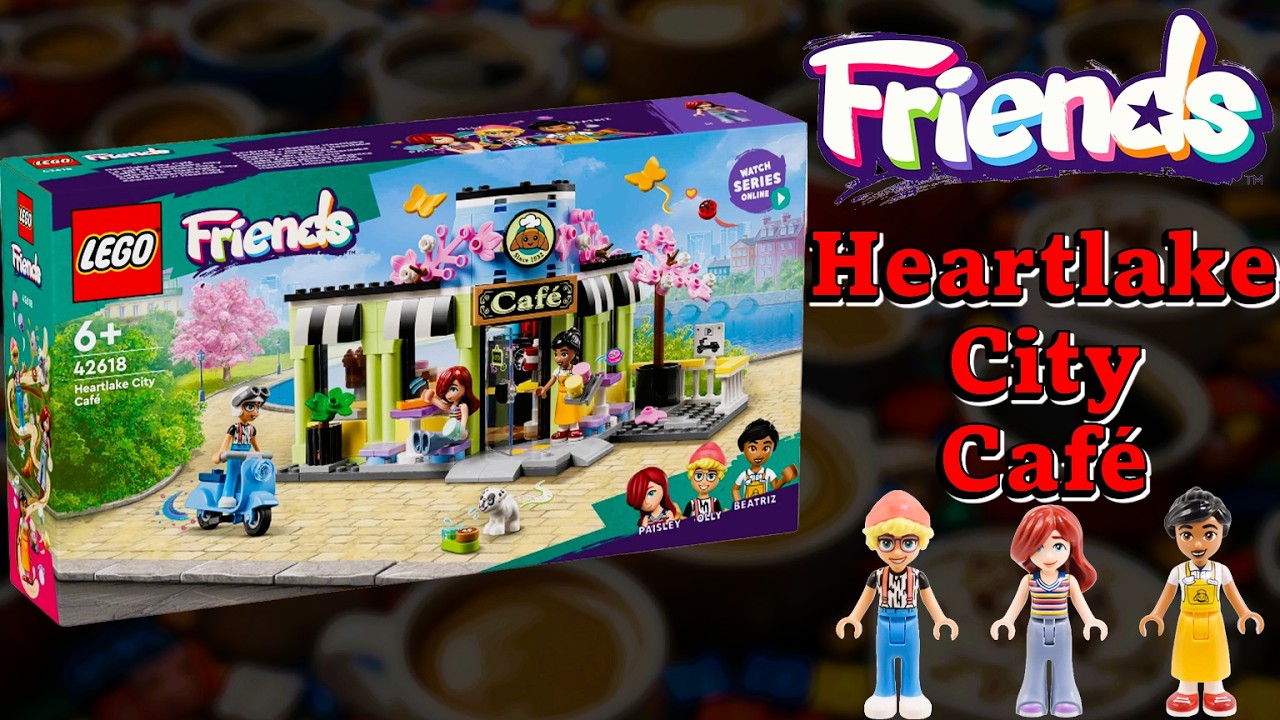 LEGO Heartlake City Caf&eacute; - LEGO Speed Build 312