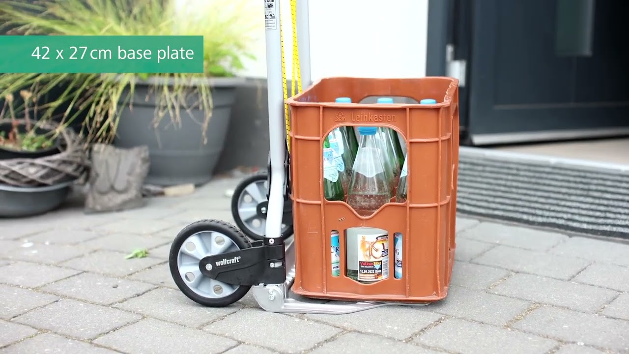 wolfcraft® Transport System TS 600 - Hand Truck 70KG | Screwfix