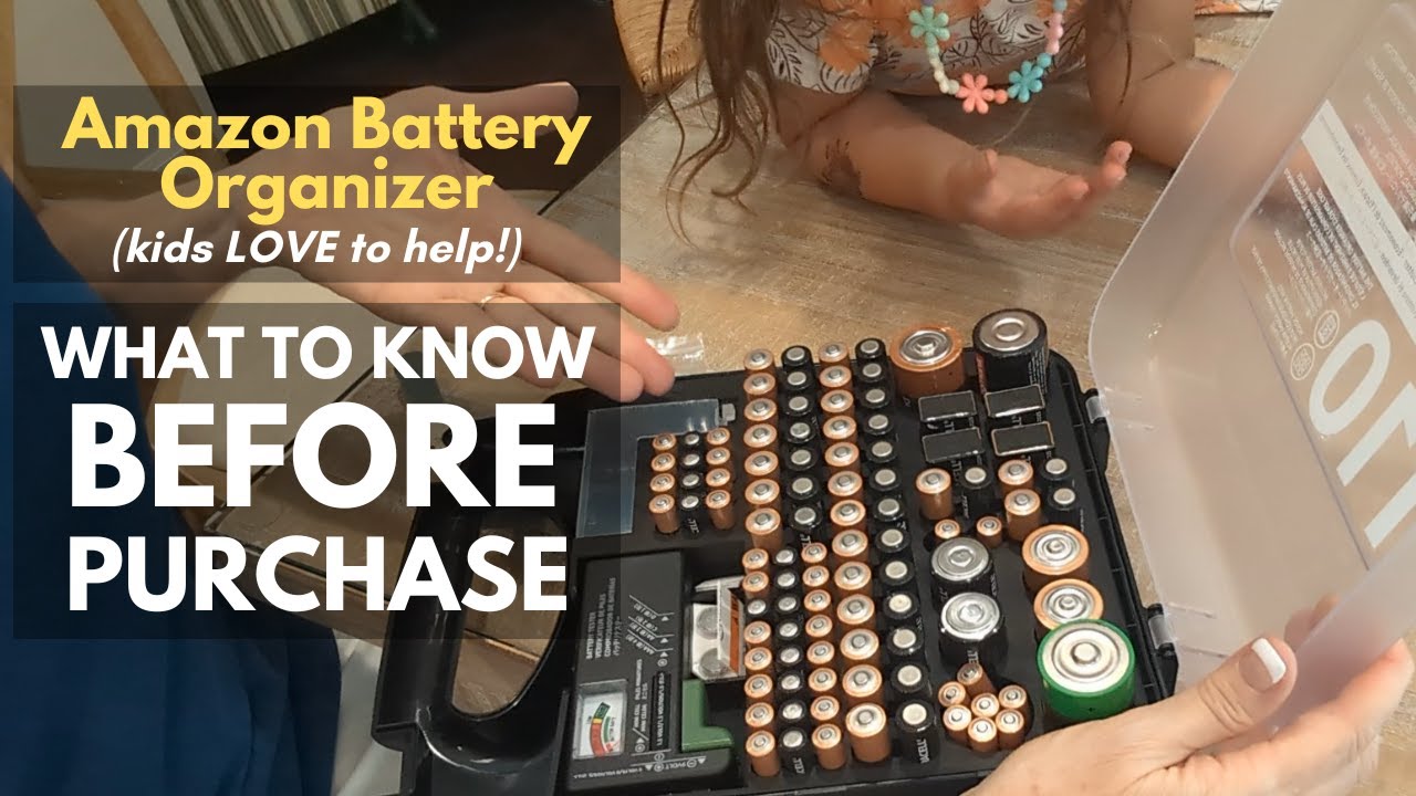 What I DO & DON'T Like about This Amazon Battery Organizer