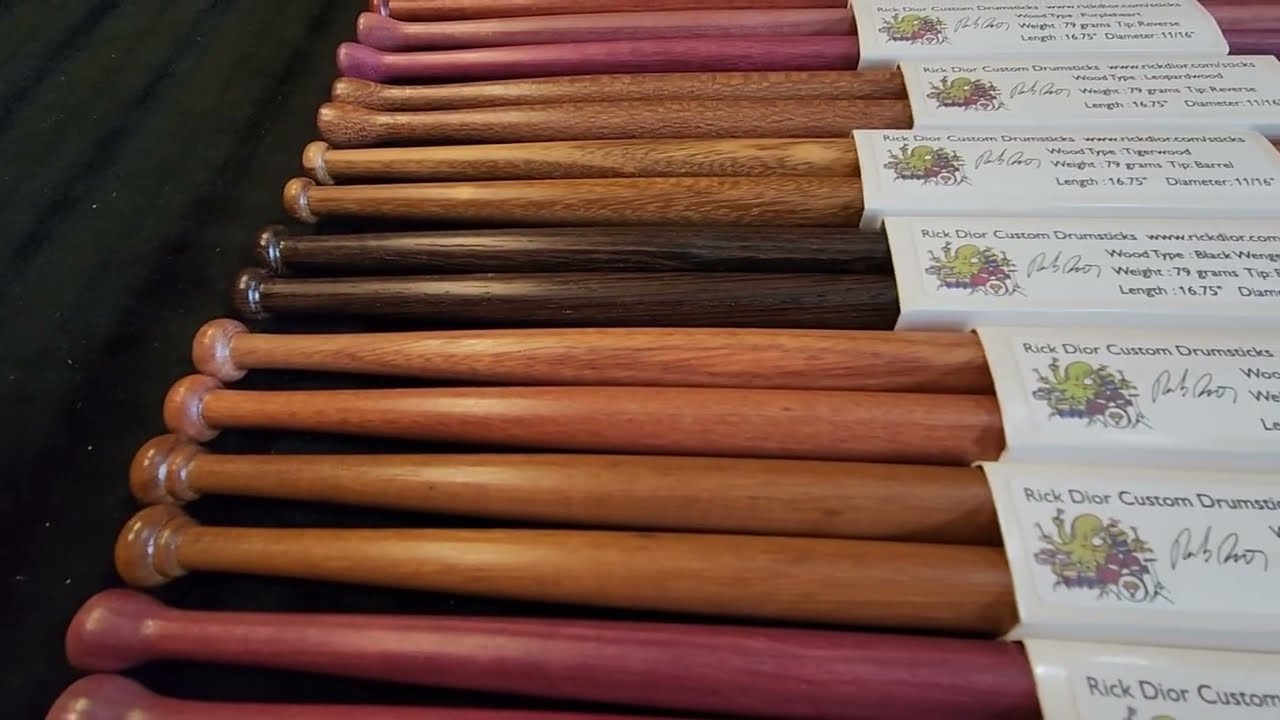 Rick Dior Custom Drumsticks March 2026