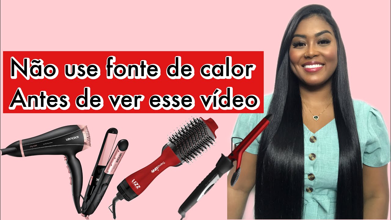 COMO USAR FONTES DE CALOR SEM DETONAR O CABELO| LAIS JULIÃO