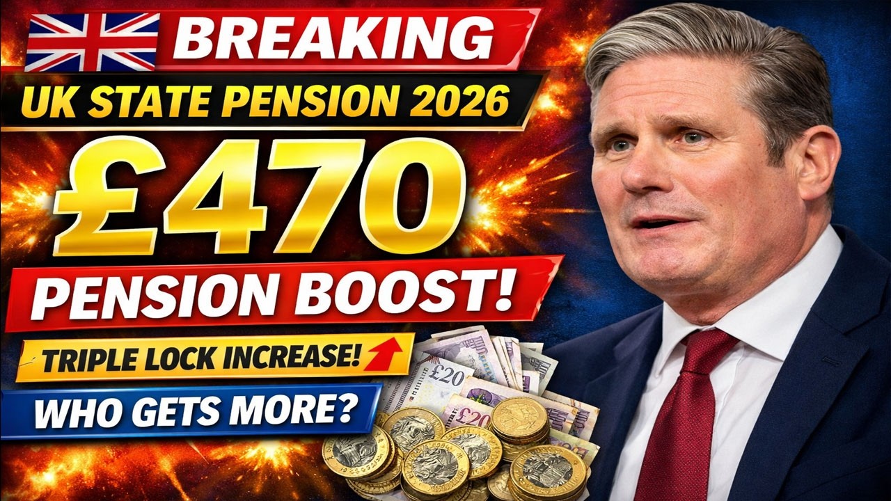 💷 Увеличение пенсии в Великобритании в 2026 году: подтверждено повышение на 470 фунтов стерлингов...