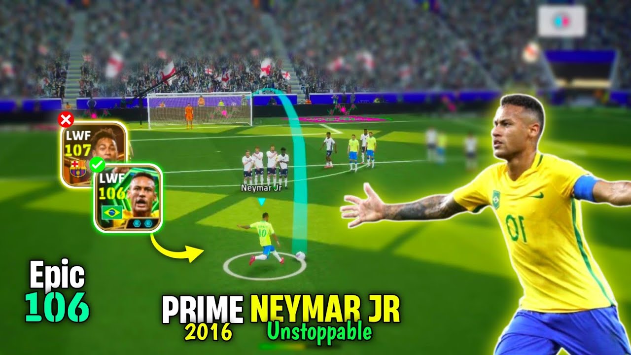 Неудержимый маг 🤯🪄🔥 Обзор эпической карты Prime Neymar 106 Rated в eFootball 26 Mobile 🔥 PES EMPIRE