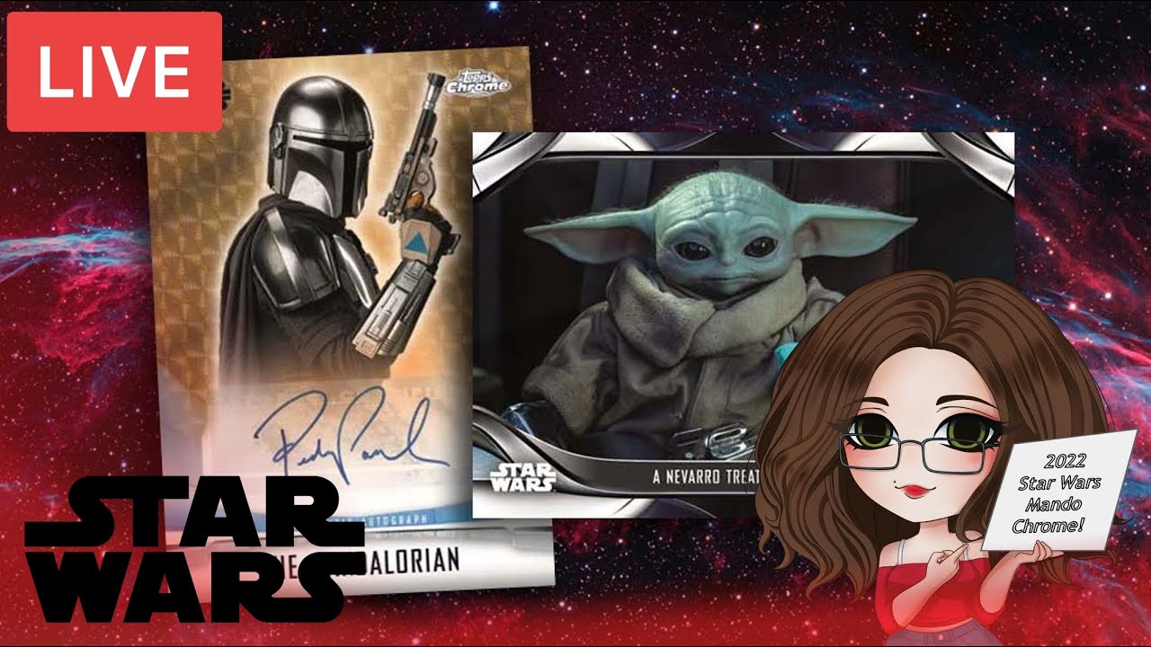 LIVE QUADRUPLE CASE BREAK: 2022 Topps Star Wars The Mandalorian Chrome - Beskar Edition - is here!