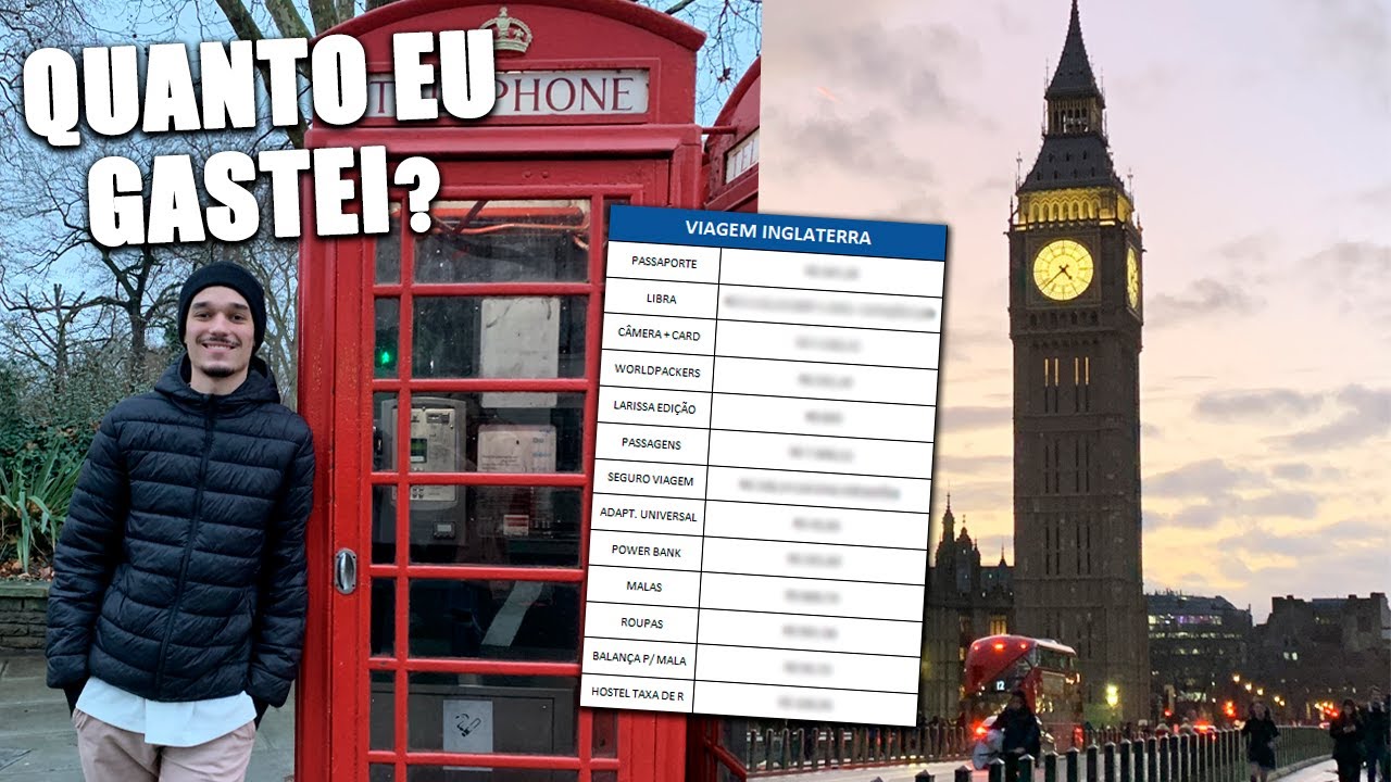QUANTO CUSTOU O MEU INTERCÂMBIO PARA A INGLATERRA? - EU EM LONDRES #13