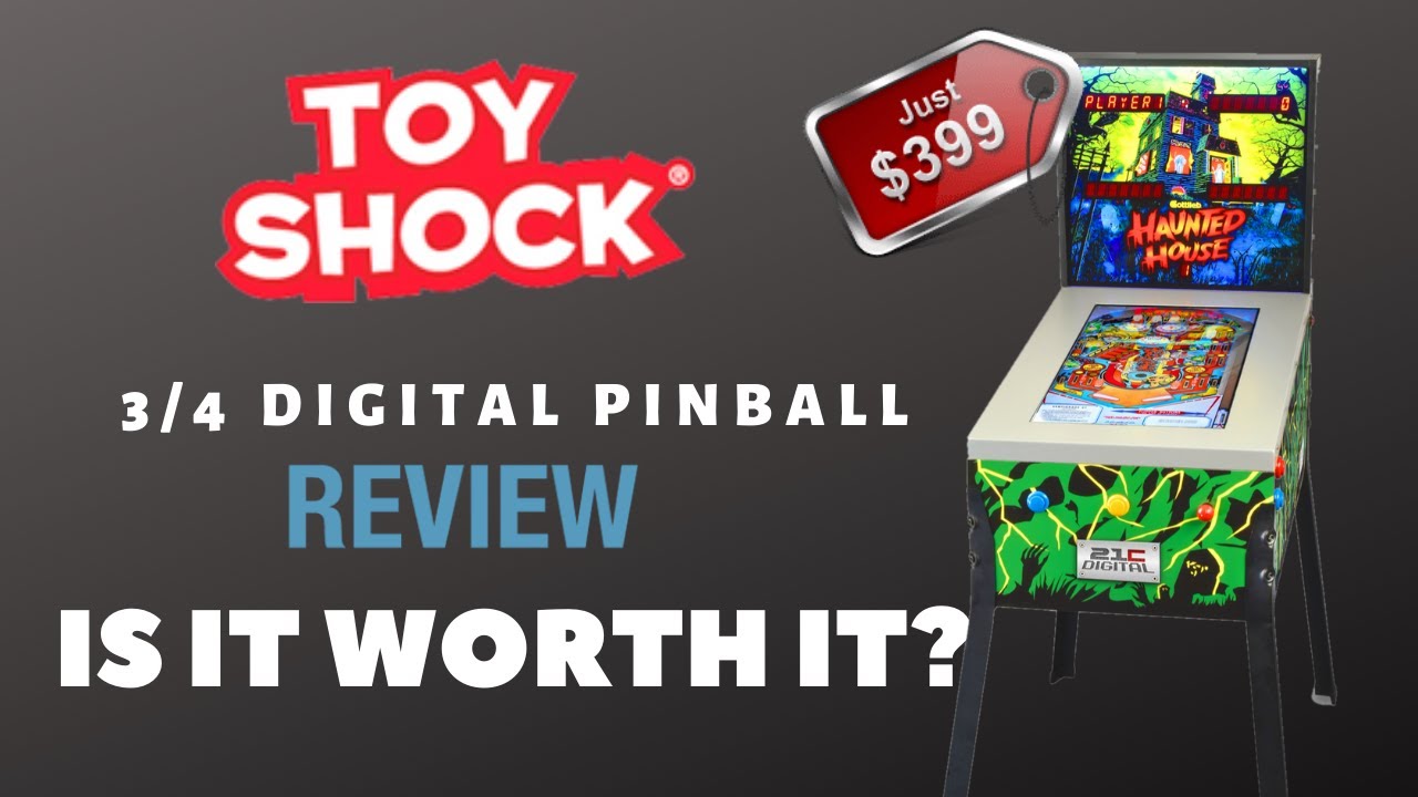 Toyshock Haunted House Pinball Machine Review - $399, is it worth it?