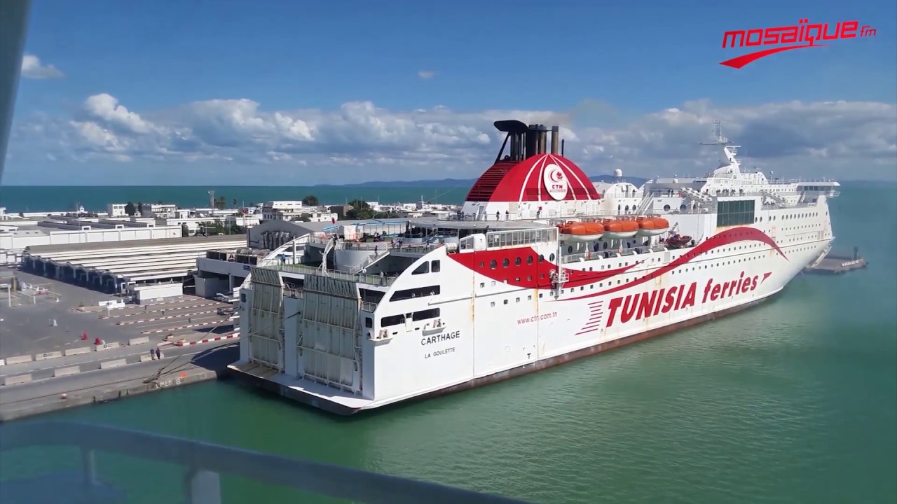 Dernière traversée de la saison du TANIT (CTN) vers Gênes