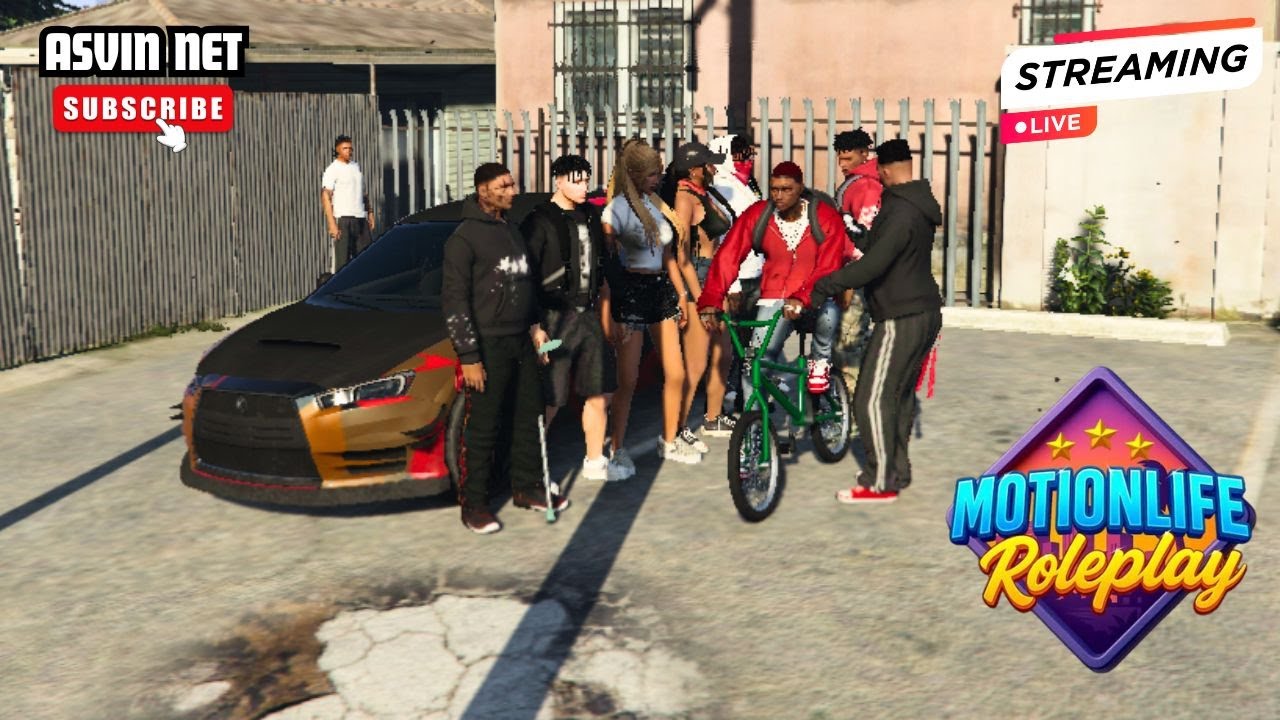 Family BBC - GTA Roleplay Live Stream #motionliferp #live #asvinnet #games #gaming