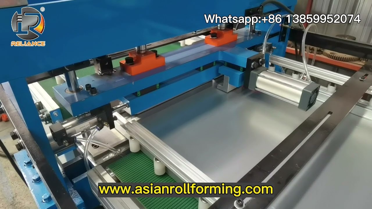 Auto Steel Shelving Panel Production Line