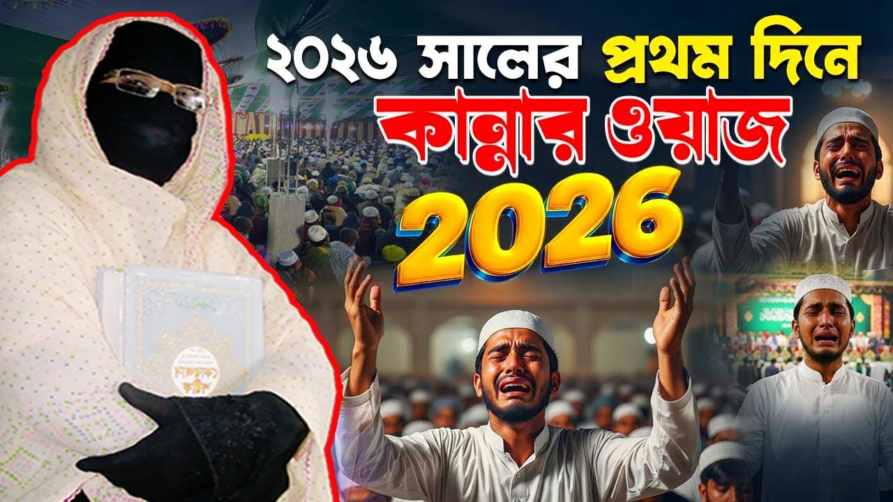 ২০২৬ সালের প্রথম দিনে কান্নার ওয়াজ নারী ভালো হবে নারী বক্তা সকিনা বেগম mohila new waz nari bokta