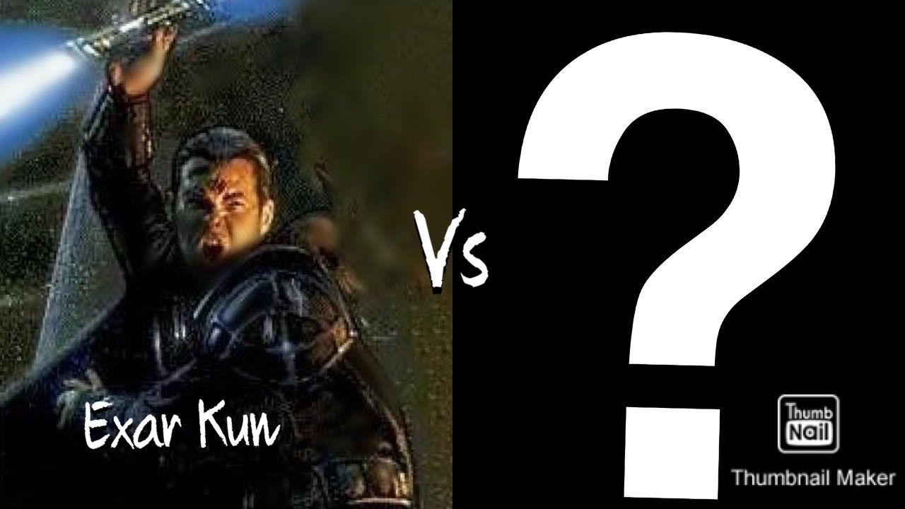 Exar Kun’s opponent has been chosen